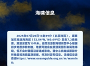 国家预警发布：堪察加东岸远海海域7.2级地震或引发局地海啸
